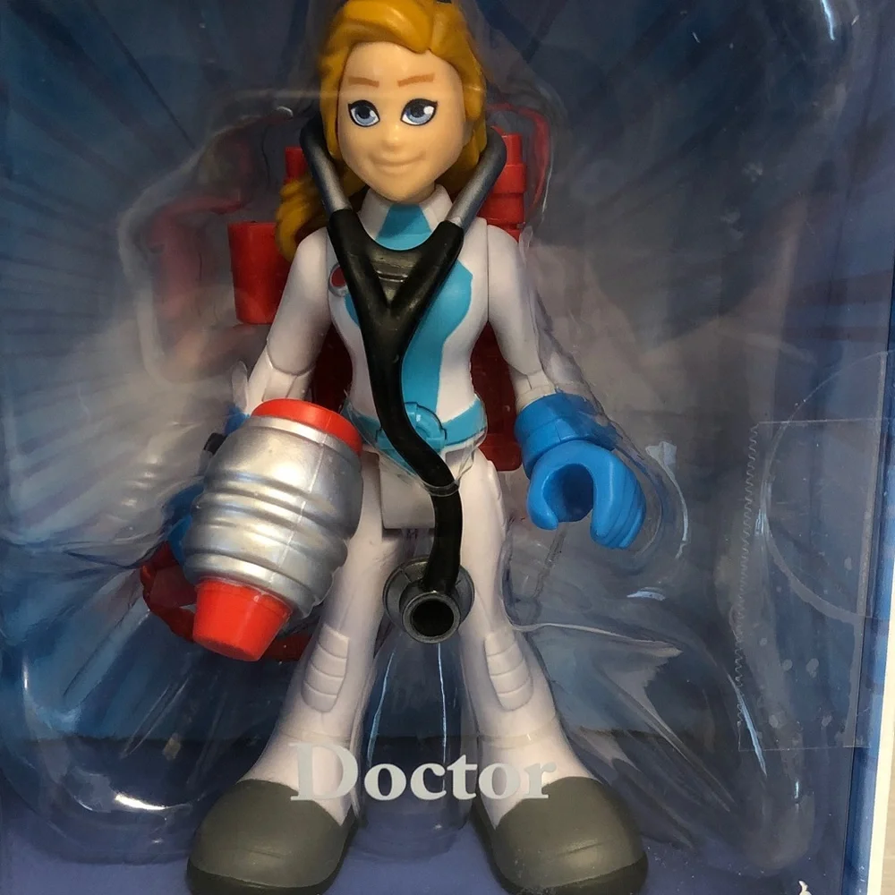 Fisher-Price Thank You Heroes Female Doctor 6” Action Figure NEW in Box NIB READ